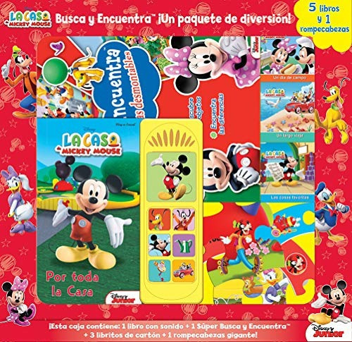 Libros Con Sonidos Kit Mickey- Kit Frozen Busca Y Encuentra