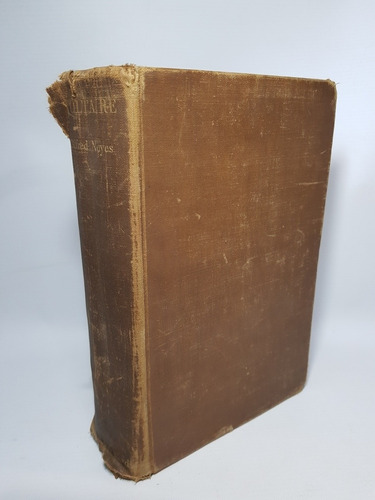 Antiguo Libro Voltaire Alfred Noyes 1936 1°ed 1936 Mag 56619