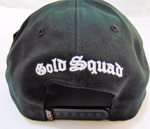 Imagem 5 de 6 de Bone Gold Wheels Squad Snapback Black Original