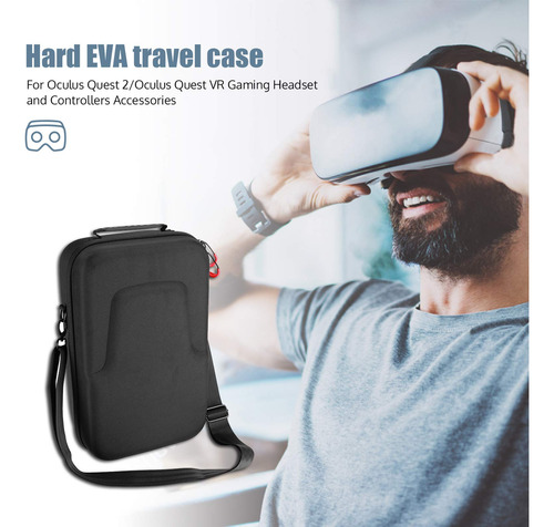 Estojo De Viagem Procase Para Meta Oculus Quest 2/oculus Que