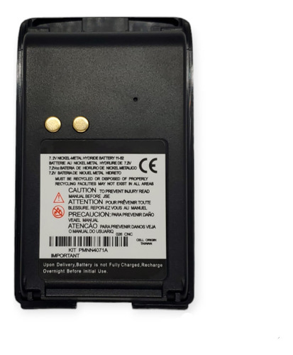 Bateria Compatible Radio Motorola A8 Mag One Incluye Clip