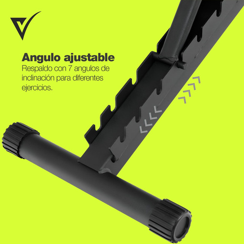 Banco De Pesas Plegable Para Ejercicio Ajustable Multiusos