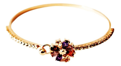 Pulsera Kitty De Acero Y Oro 18k.