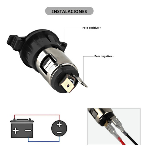 Repuesto Encendedor Cigarrera Para Auto Universal Carro12-24