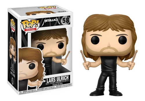 Funko Pop Rocks Metallica Lars Ulrich