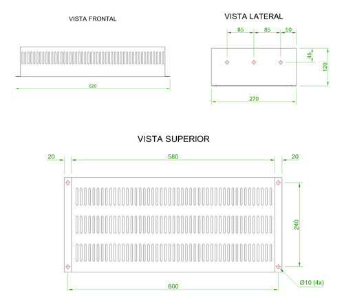 Resistor De Frenagem 3kw 42r Ip20 100%ed