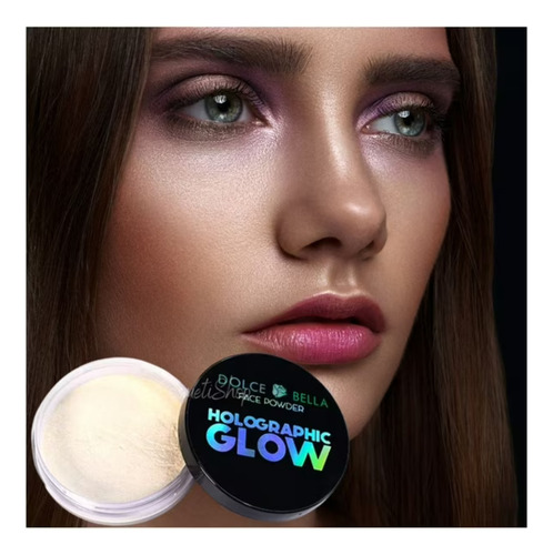 Polvo Suelto Holográfico Glow - Dolce Bella