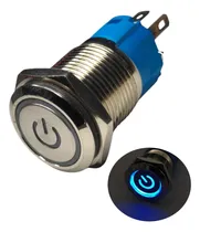 Comprar Push Button Botón Con Switch De Metal Iluminado 12v 24v 5a 