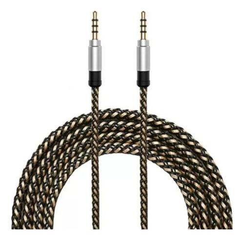 Dos Conectores Auxiliares Estéreo De 3.5 Mm Macho A Macho