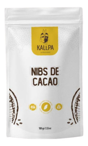 Imagen 1 de 1 de Nibs De Cacao Endulzado Con Yacon