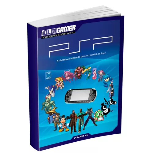 Dossiê OLD!Gamer Volume 24: PSP, de a Europa. Editora Europa Ltda., capa  mole em português, 2022