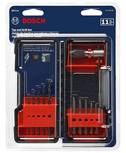 Destornillador Bosch Bdt11s Juego Combinado De Taladros Y Ma