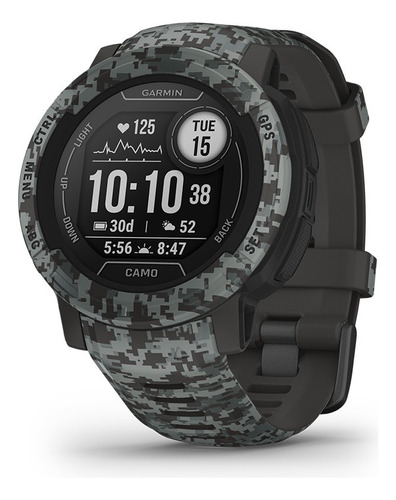Reloj Smartwatch Instinct 2 Camo Edition Graphite Camo Color de la caja Negro