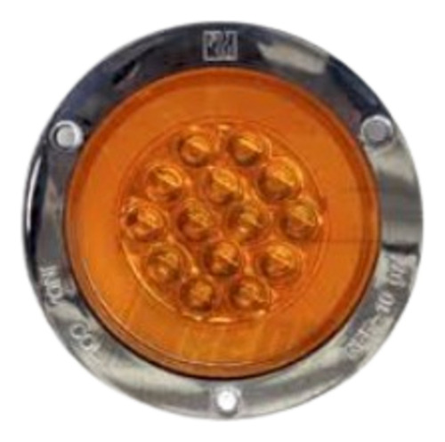      Stop 14 Led Ambar 12v/24v Ojo De Angel