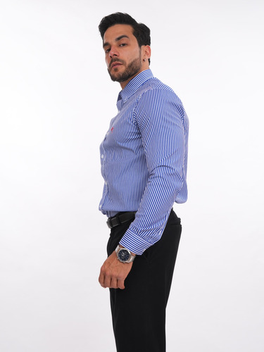 Camisas De Rayas Modelo Slim Fit