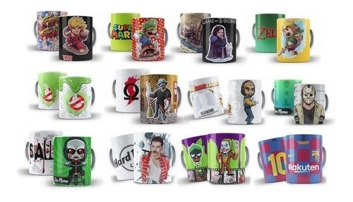 Kit Plantillas Para Sublimar Tazas Termos Botellas