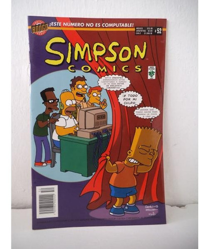 Simpsons Comics 52 Editorial Vid