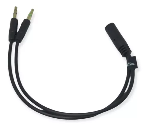 Cable De Audio De 3,5 Mm 1/8  Auxiliar Con Micrófono Para