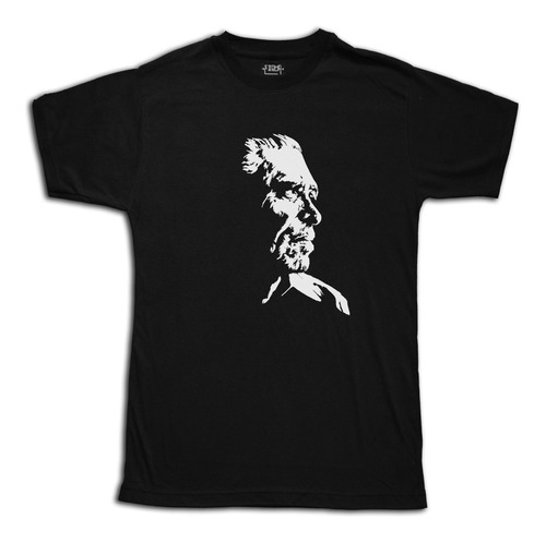 Remeras  Charles Bukowski Chinaski Algodon Mujer Hombre Niño