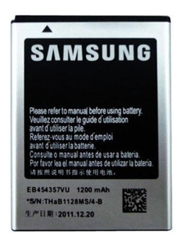 Bateria Pila Samsung Young S5360 Nuevas Tienda Garantia