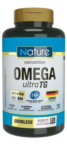 Omega Ultra Tg 1214mg 120 Caps - Nature