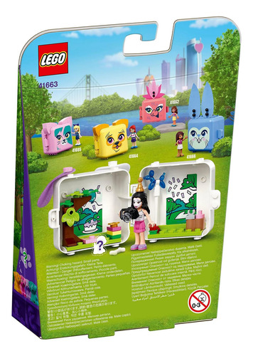 Amigos Da Lego No Kit De Construção Do Cubo Dálmata