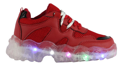 Tenis Luces Led Resistente Chunky  Comodo Ligero Moda