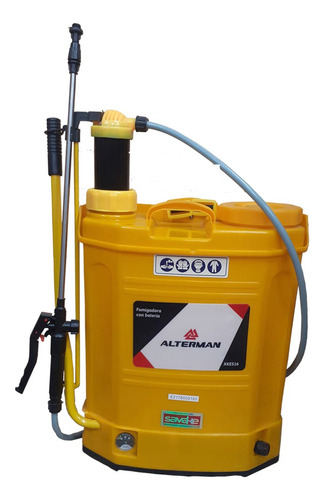 Fumigadora Doble Funcion Electrica Y Manual 20l Alterman