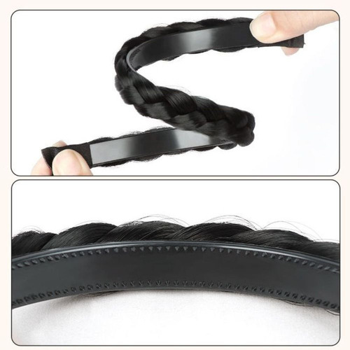 Para Para . Diadema Trenzada Con Flequillo De Diadema En