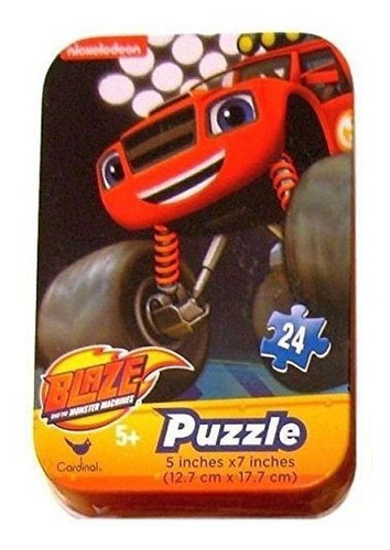 Blaze And The Monster Machines Jigsaw Puzzle En Travel Tin 2