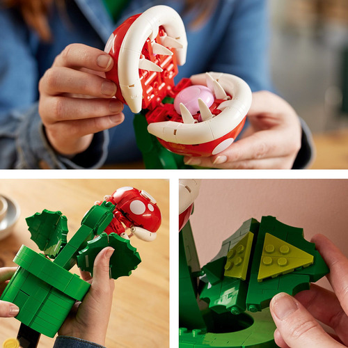 Lego® Super Mario 71426 Planta Piraña Set De Construcción Pa 540 Piranha Plant