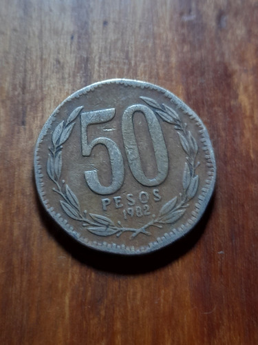 Moneda De 50 Pesos 1982