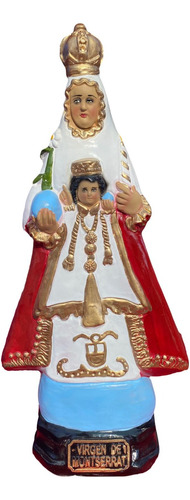 Virgen De Monserrat Figura Modelo De 45 Cm Envio Gratis