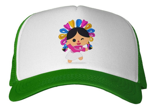 Gorra Muñeca Color Mexico Trapo