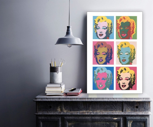 Cuadros Marilyn Monroe - Arte Pop - Warhol - 27x42