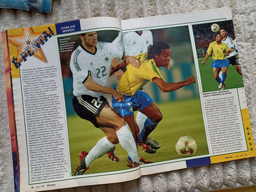 Revista Veja C/ Pelé,gilberto,kaká,júnior,cafu,ronaldinho (Usado)