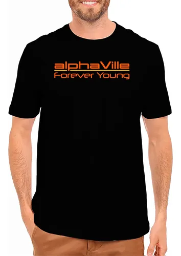 comprar Camiseta Banda Alphaville Forever Young Camisa 100% Algodão