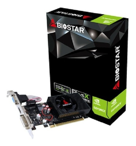 Tarjeta De Video Biostar Vga Geforce Gt610 Ddr3 2gb 64bit Vn