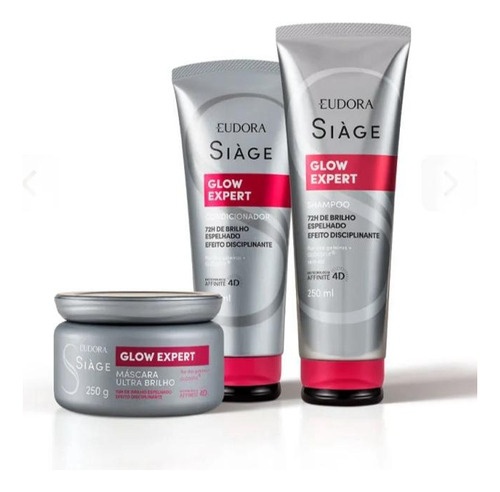 Eudora Siage Glow Expert: Shampoo E Condicionado E Mascara