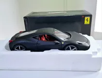 Comprar Miniatura Ferrari 458 Itália Matt Black 1:18 Hot Wheels