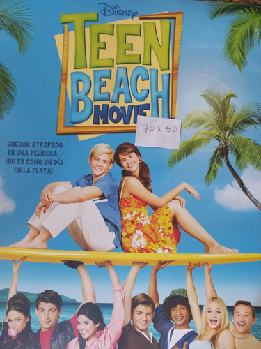 Teen Beach Movie Pelicula .poster Original (Usado)