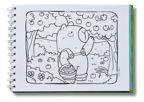 Livro De Colorir Cute & Comfy - Capivara E Seus Amigos