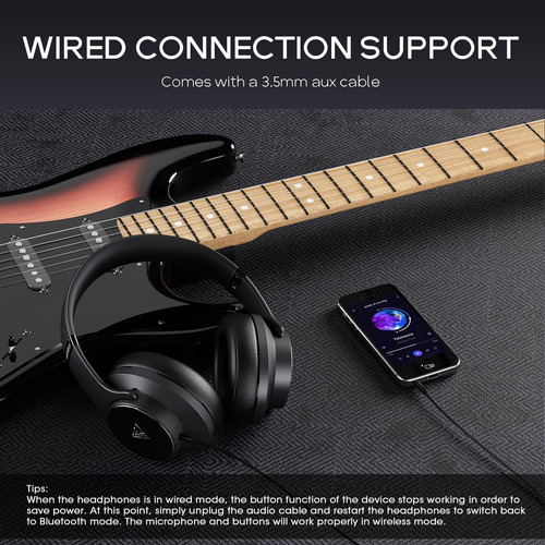 Doqaus Auriculares Bluetooth Inalámbricos Para Colocar Sobre