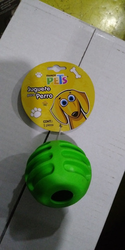 Imagen 1 de 1 de Fancy Pets Juguete De Caucho Pelota Acanalada Perro Cachorro Entretenimiento Diversion Ejercicio Entrenamiento