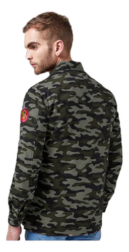 Camisa Táctica Militar Hombre Caballero Manga Larga Urbana
