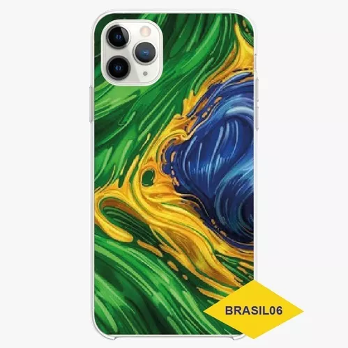 Capinha Capa de Celular Bandeira Do Brasil Wc106 Para Galaxy S21, s21 ultra  brasil 