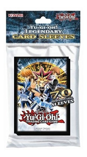 Yu-gi-oh! Protectores De Cartas Legendaria (70 Mangas Por Pa