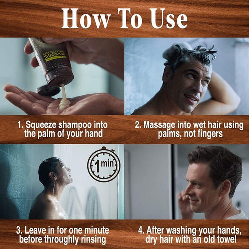 Just For Men Control Gx Shampoo Reductor Gris Nueva Version