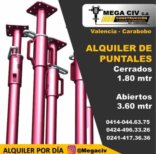 Imagen 3 de 3 de Alquiler De Puntales Para Construcción