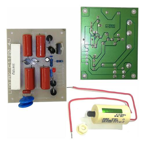 Circuito Cerca Eléctrica 300 Km 110 Voltios+ Condensador